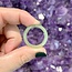 Green Aventurine Rings - Sizes 9 Plain Dome