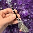 Manifestation Medium Broom Wands - Acrylic Stand Included - Double Terminated DT Handmade Reiki Infused - Healing