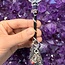 Manifestation Medium Broom Wands - Acrylic Stand Included - Double Terminated DT Handmade Reiki Infused - Healing
