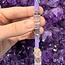 Gratitude Medium Wands - Acrylic Stand Included - Double Terminated DT Handmade Reiki Infused - Healing
