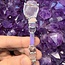 Gratitude Medium Wands - Acrylic Stand Included - Double Terminated DT Handmade Reiki Infused - Healing