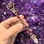 Good Karma Medium Wands - Acrylic Stand Included - Double Terminated DT Handmade Reiki Infused - Healing