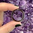 Midnight Lace Black Obsidian Rings - Size 6