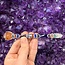 Confidence Medium Wands - Acrylic Stand Included - Double Terminated DT Handmade Reiki Infused - Healing