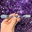 Clarity Medium Wands - Acrylic Stand Included - Double Terminated DT Handmade Reiki Infused - Healing