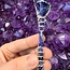 Psychic Medium Wands - Acrylic Stand Included - Double Terminated DT Handmade Reiki Infused - Healing