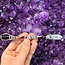 Healer Medium Wands - Acrylic Stand Included - Double Terminated DT Handmade Reiki Infused - Healing