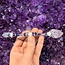 Wisdom Keeper Medium Wands - Acrylic Stand Included - Double Terminated DT Handmade Reiki Infused - Healing