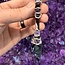 Protection Medium Wands - Acrylic Stand Included - Double Terminated DT Handmade Reiki Infused - Healing