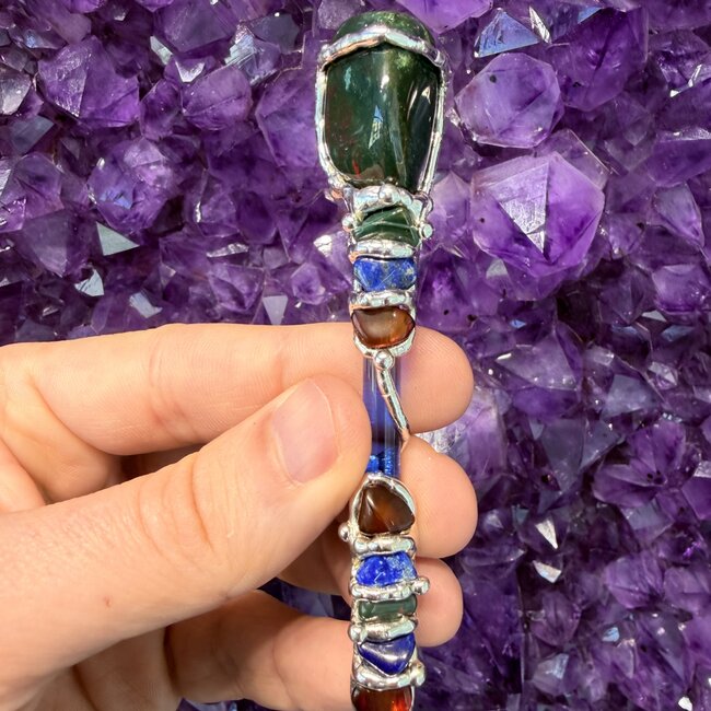 Magic Medium Medium Wands - Acrylic Stand Included - Double Terminated DT Handmade Reiki Infused - Healing