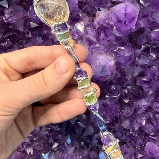 Well Being Medium Wands - Acrylic Stand Included - Double Terminated DT Handmade