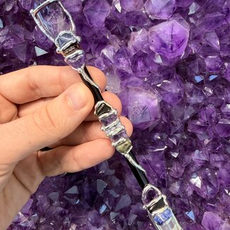 Weight Loss Medium Wands - Acrylic Stand Included - Double Terminated DT Handmade