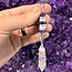 Serenity Medium Wands - Acrylic Stand Included - Double Terminated DT Handmade