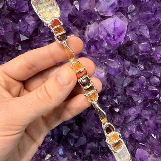 Success Medium Wands - Acrylic Stand Included - Double Terminated DT Handmade