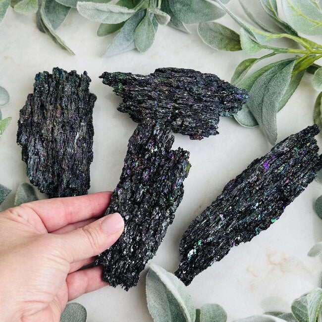 Rainbow Carborundum (Silicon Carbide) - Extra Large XL Rough Raw Natural