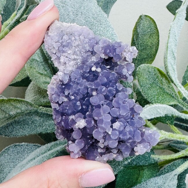 Grape Agate Purple Chalcedony -  Medium Rough Raw Natural