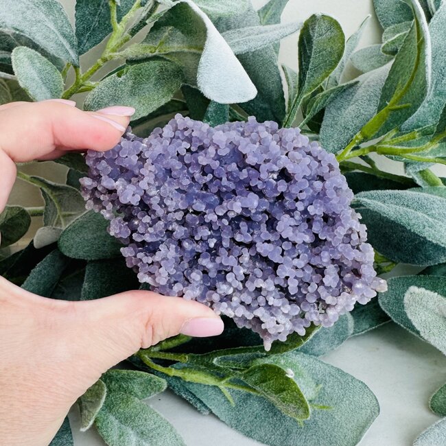 Grape Agate Purple Chalcedony -  Extra Large XL Rough Raw Natural Specimen #1