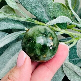 Green Afghanite (Afghan Lapis) Sphere Orb Globe - 30-35mm