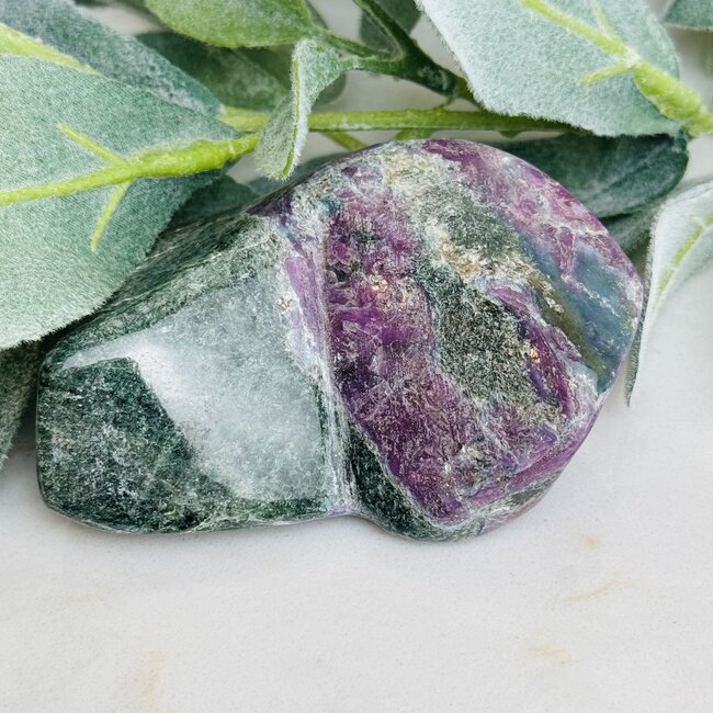 Ruby in Fuchsite Kyanite Free Form - Large