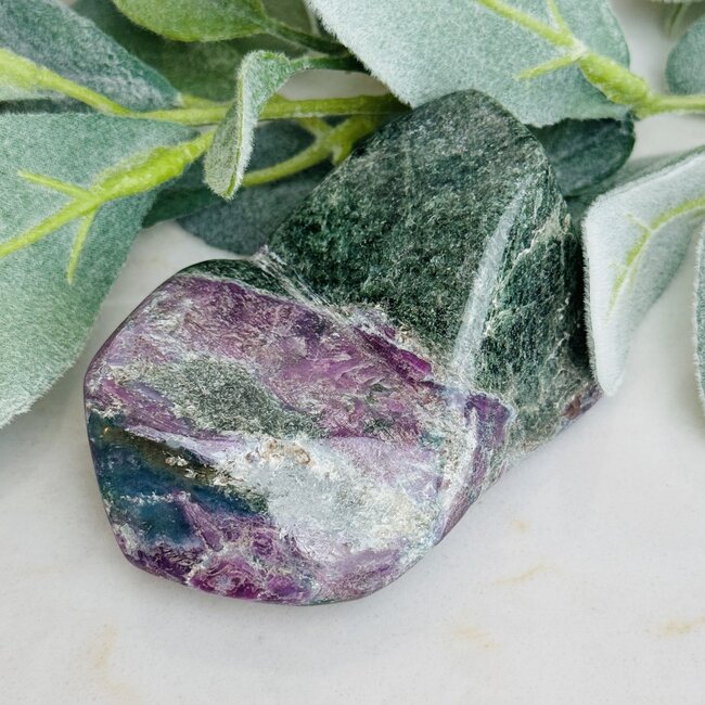Ruby in Fuchsite Kyanite Free Form - Large