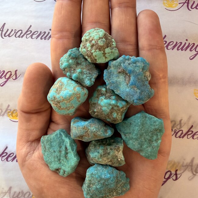 Kingman Turquoise - Rough Raw Natural