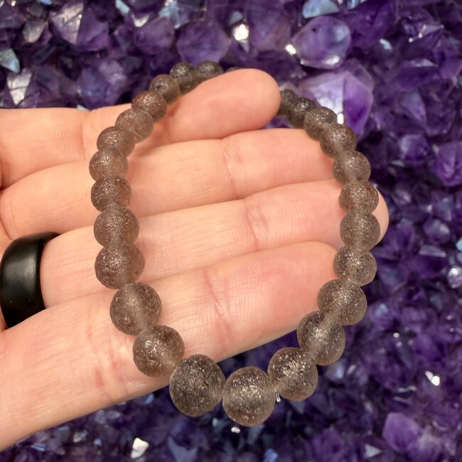 Agni Manitite Tektite Bracelets - 7mm