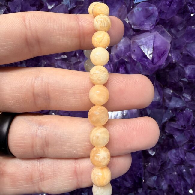 Golden Feldspar Bracelets - 8mm