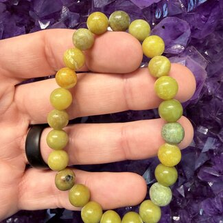 Irish Connemara Green Marble Bracelets - 8mm