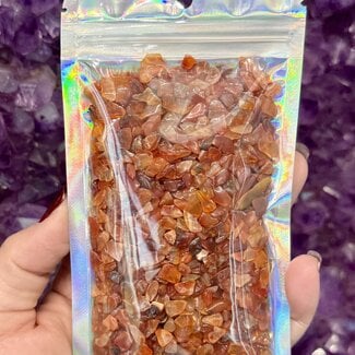 Carnelian Chips - 4oz Bag