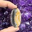 Bumblebee Bumble Bee Jasper Worry (Thumb Fidget Relaxation Pocket)  Stones - Medium Oval
