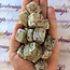Kiwi Jasper (Amazon River Stone Sesame) Cubes 1"