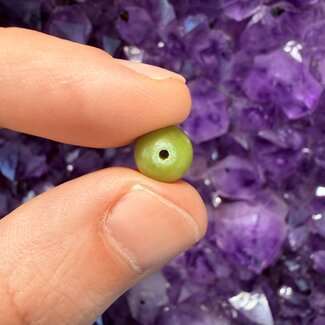 Irish Connemara Green Marble Beads - 8mm