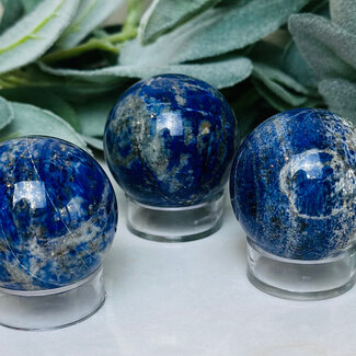 Lapis Lazuli Spheres Orb Globe - 40-45mm