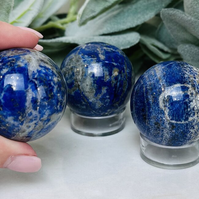 Lapis Lazuli Spheres Orb Globe - 40-45mm