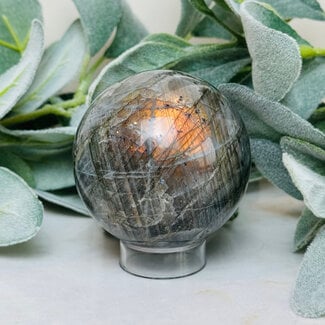 Labradorite Spheres Orb Globe - 60-65mm