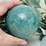 Russian Amazonite Spheres Orb Globe - 75-80mm