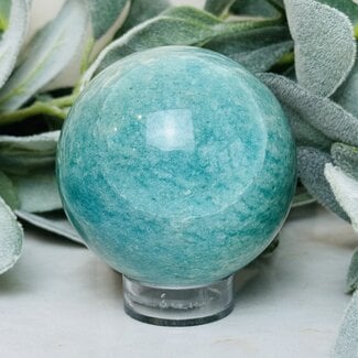 Russian Amazonite Sphere Orb Globe - 65-70mm