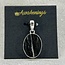 Black Tourmaline Pendants - Oval (Rough Raw Natural) Bezel Set Sterling Silver