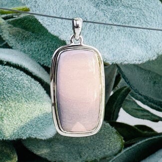 Purple Hyacinth Jasper Pendants - Rectangle Bezel Set - Sterling Silver