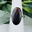 Purple Fire Labradorite Rings - Size 7 Oval Bezel Set - Sterling Silver