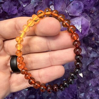 Ombré Baltic Amber Bracelets - 5-6mm Gradient