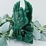 Green Aventurine Phoenix Carving - Specimen Figurine 7.5"x4"