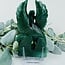 Green Aventurine Phoenix Carving - Specimen Figurine 7.5"x4"