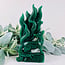 Green Aventurine Deer Doe Carving - Specimen Figurine 7"x4" Deers