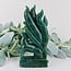 Green Aventurine Deer Doe Carving - Specimen Figurine 7"x4" Deers