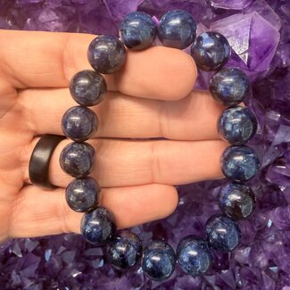 Richterite (Blue Sugilite) Bracelets - 12mm
