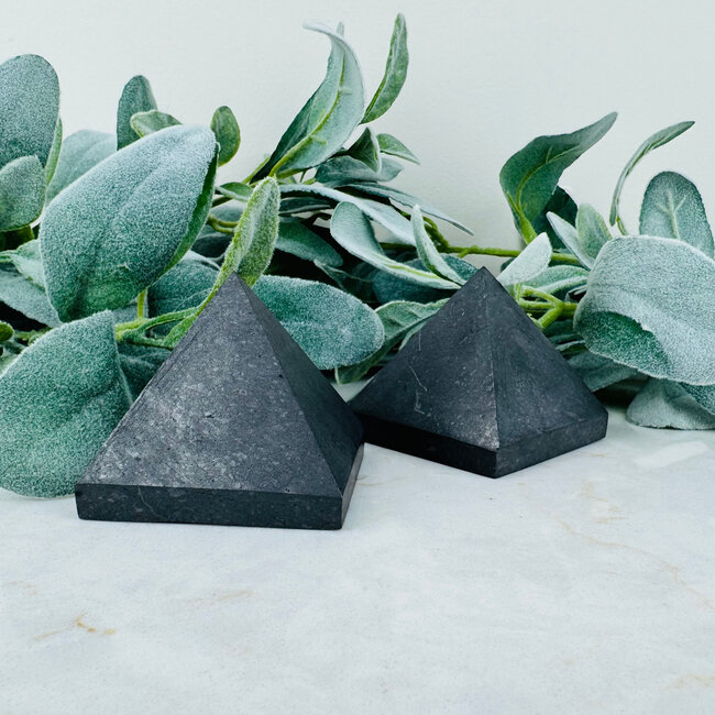 Shungite Pyramids - Medium 2.5"