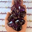 Dark Amethyst Hearts (AAA Grade) - Medium Uraguay