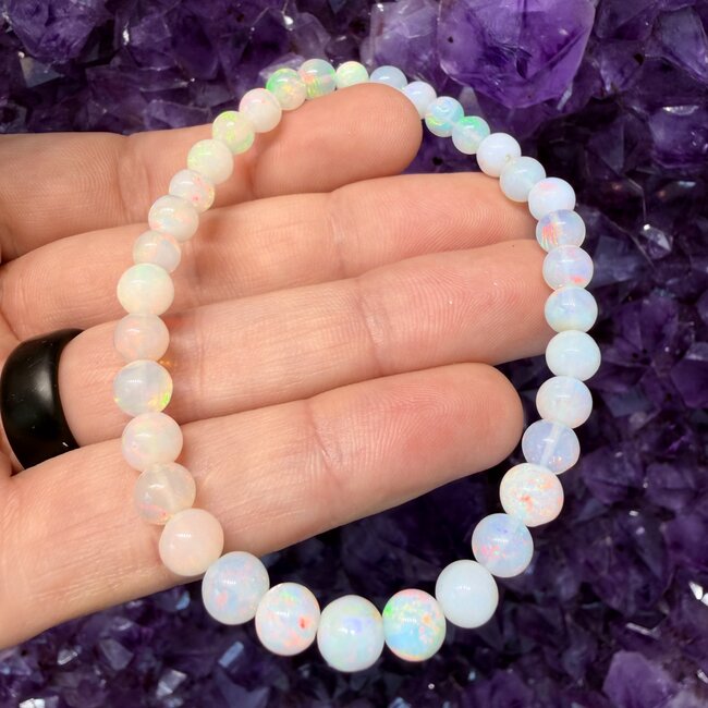 Ethiopian Opal Bracelets - 6mm