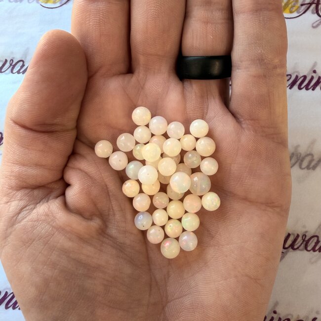 Ethiopian Opal Beads - 5-7mm